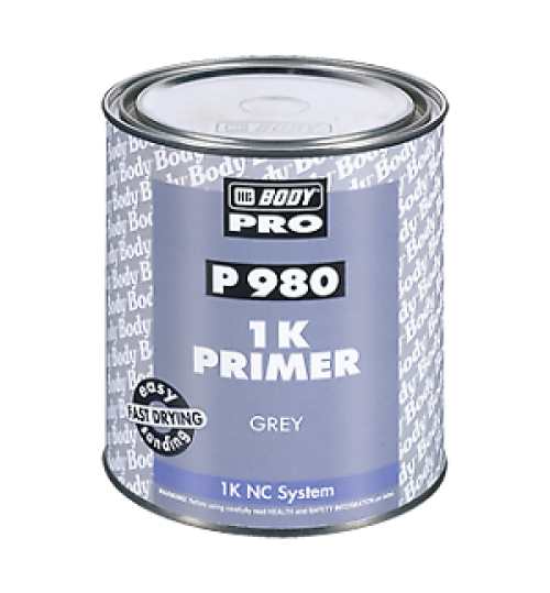 HB BODY P980 1K PRIMER GREY 4LTR easy sanding FAST DRYING
